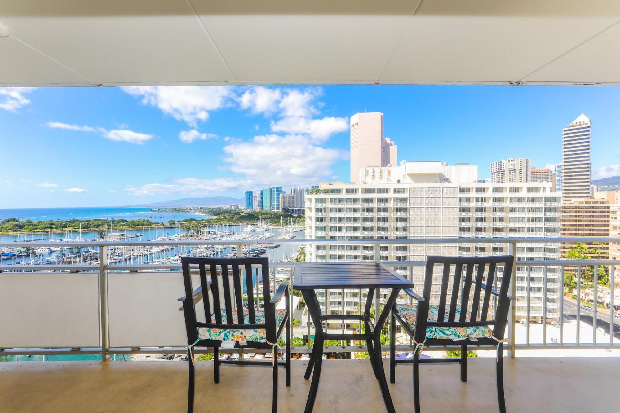 Ilikai Tower 1533 Yacht Harbor View 1Br Appartement Honolulu Buitenkant foto
